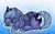 Size: 1233x768 | Tagged: safe, artist:ecchichibi, princess luna, alicorn, pony, filly, sleeping, solo, woona