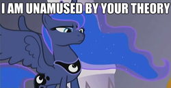 Size: 625x323 | Tagged: safe, edit, edited screencap, screencap, princess luna, alicorn, pony, the crystal empire, glare, image macro, solo