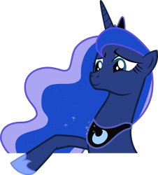 Size: 3949x4361 | Tagged: safe, artist:felix-kot, princess luna, alicorn, pony, female, mare, simple background, solo, transparent background, vector