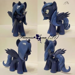 Size: 2000x2000 | Tagged: safe, artist:shearx, princess luna, pony, brushable, custom, irl, photo, solo, toy