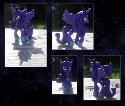 Size: 1000x848 | Tagged: safe, artist:kaizerin, princess luna, pony, custom, irl, photo, solo, toy