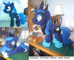 Size: 788x645 | Tagged: safe, artist:steen85, princess luna, irl, photo, plushie