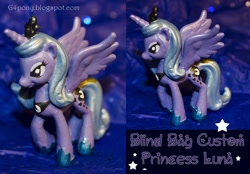 Size: 800x558 | Tagged: safe, artist:rayechu, princess luna, custom, irl, photo, s1 luna, solo, toy