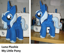 Size: 2000x1664 | Tagged: safe, artist:sailordream-onee-san, princess luna, pony, irl, photo, plushie, solo