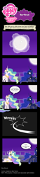 Size: 1473x6429 | Tagged: safe, artist:perfectblue97, princess celestia, princess luna, alicorn, pony, black eye, celestia hate, celestiabuse, circling stars, comic, moon, revenge