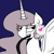 Size: 377x377 | Tagged: artist needed, safe, princess celestia, alicorn, pony, heart, solo, tumblr