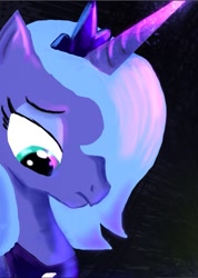 Size: 641x900 | Tagged: safe, artist:atomicwarpin, princess luna, alicorn, pony, bust, portrait, s1 luna, solo