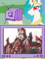 Size: 499x646 | Tagged: safe, princess celestia, alicorn, pony, exploitable meme, fire emblem, fire emblem: awakening, shipping, tv meme, walhart