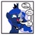 Size: 800x800 | Tagged: artist needed, safe, princess luna, alicorn, pony, crown, dialogue, exploitable meme, female, hoof hold, horn, jewelry, looking up, luna phone meme, mare, meme, open mouth, phone, purple coat, regalia, simple background, smiling, solo, speech bubble, this will end in tears and/or a journey to the moon, trollface, trolluna, two toned mane, vulgar, white background, wings