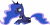 Size: 8740x4310 | Tagged: safe, artist:90sigma, princess luna, alicorn, pony, absurd resolution, prone, sad, simple background, solo, transparent background, vector