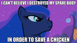 Size: 625x349 | Tagged: safe, princess luna, alicorn, pony, sleepless in ponyville, angry, female, horn, image macro, mare