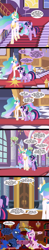 Size: 1000x5111 | Tagged: safe, artist:countdoofus, princess cadance, princess celestia, princess luna, twilight sparkle, twilight sparkle (alicorn), alicorn, pony, alicorn tetrarchy, comic, female, mare, poker