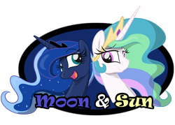 Size: 7000x5000 | Tagged: safe, artist:thebrokencog, princess celestia, princess luna, alicorn, pony, absurd resolution, crown, female, horn, jewelry, mare, regalia, siblings, sisters