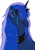 Size: 700x1000 | Tagged: safe, artist:rawnrate, princess luna, alicorn, pony, crying, despair, sad, simple background, solo