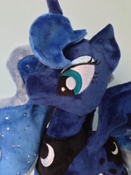 Size: 774x1032 | Tagged: safe, artist:pinkamoone, princess luna, close-up, doll, irl, photo, plushie, solo, toy