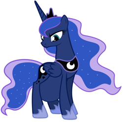 Size: 926x920 | Tagged: safe, princess luna, alicorn, pony, angry, pregnant, pregnant edit, simple background, solo