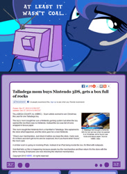 Size: 563x769 | Tagged: safe, princess luna, alicorn, pony, exploitable meme, gamer luna, meme, nintendo, scam, tv meme