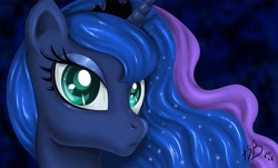 Size: 3577x2160 | Tagged: safe, artist:karlosbaygorriakb, princess luna, alicorn, pony, detailed background, female, mare, solo