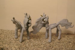 Size: 1204x800 | Tagged: safe, princess luna, blu-tack, figure, irl, model, photo, sculpture