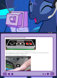 Size: 563x769 | Tagged: safe, princess luna, alicorn, pony, exploitable meme, gamer luna, lego, meme, tv meme