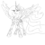 Size: 1280x1280 | Tagged: safe, artist:defective, princess celestia, alicorn, pony, armor, monochrome, solo