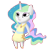 Size: 1067x1122 | Tagged: safe, artist:defective, princess celestia, alicorn, pony, animal crossing, bipedal, chibi, clothes, dress, solo, style emulation