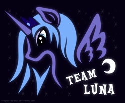 Size: 920x757 | Tagged: safe, artist:spiritofthwwolf, princess luna, alicorn, pony, female, horn, mare, s1 luna, solo