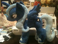 Size: 1600x1200 | Tagged: safe, artist:sweetwaterpony, princess luna, irl, photo, plushie, s1 luna, solo