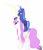 Size: 5370x6220 | Tagged: safe, artist:90sigma, princess celestia, princess luna, alicorn, pony, absurd resolution, cewestia, filly, magic, pile, riding, simple background, transparent background, woona