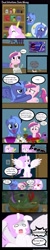 Size: 1100x5500 | Tagged: safe, artist:treez123, princess cadance, princess celestia, princess luna, alicorn, pony, baking, cake, cakelestia, cewestia, comic, cookie, cute, filly, woona