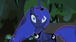 Size: 1170x654 | Tagged: safe, screencap, princess luna, alicorn, pony, luna eclipsed, reaction image, stare