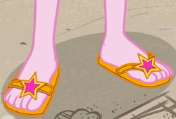 Size: 1085x733 | Tagged: safe, edit, edited screencap, editor:sonic ranger, screencap, pinkie pie, better together, equestria girls, friendship math, cropped, feet, female, fetish, foot fetish, foot focus, legs, pictures of legs, sand, solo