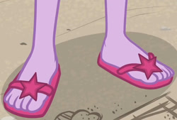 Size: 1085x733 | Tagged: safe, edit, edited screencap, screencap, sci-twi, twilight sparkle, better together, equestria girls, friendship math, beach, cropped, feet, female, fetish, foot fetish, foot focus, legs, pictures of legs, sand, shadow, solo