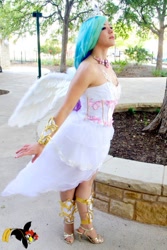 Size: 641x960 | Tagged: safe, princess celestia, human, cosplay, irl, irl human, photo, solo