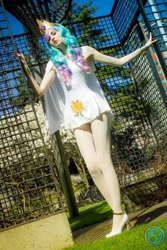 Size: 640x960 | Tagged: safe, artist:mugggy, princess celestia, human, cosplay, high heels, irl, irl human, photo, shoes, solo