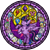 Size: 3600x3600 | Tagged: safe, artist:akili-amethyst, applejack, fluttershy, night light, pinkie pie, princess cadance, princess celestia, princess luna, rainbow dash, rarity, shining armor, spike, twilight sparkle, twilight sparkle (alicorn), twilight velvet, alicorn, dragon, earth pony, pegasus, pony, unicorn, banner mares, crescendo, dive to the heart, elements of harmony, female, kingdom hearts, mane seven, mane six, mare, solo, stained glass