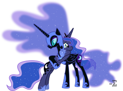 Size: 11080x8230 | Tagged: safe, artist:90sigma, nightmare moon, princess luna, alicorn, pony, absurd resolution, duality, hug, simple background, transparent background, vector