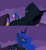 Size: 1280x1400 | Tagged: safe, artist:capnpea, edit, edited screencap, screencap, princess luna, alicorn, pony, luna eclipsed, fimbriae, proncoss lono, small eyes, solo, woll smoth