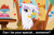 Size: 1024x670 | Tagged: safe, derpibooru import, edit, edited screencap, screencap, gilda, griffon, bronybait, caption, cs captions, female, heart, smiling, solo