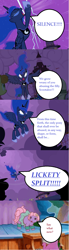 Size: 493x1785 | Tagged: safe, edit, edited screencap, screencap, lickety split, princess luna, scootaloo, alicorn, pony, g1, luna eclipsed, comic, g1 to g4, generation leap, licketabuse, royal canterlock, royal decree, scootatolerance, screencap comic, text, traditional royal canterlot voice