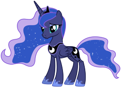 Size: 5200x3760 | Tagged: safe, artist:90sigma, princess luna, alicorn, pony, .svg available, absurd resolution, simple background, solo, svg, transparent background, vector