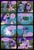 Size: 2000x2978 | Tagged: safe, artist:mlp-silver-quill, clover the clever, princess celestia, twilight sparkle, twilight sparkle (alicorn), oc, oc:clutterstep, alicorn, pony, comic:a princess' tears, canon x oc, comic, crying, despair, female, labyrinth, mare, night, pond, princess celestia's school for gifted unicorns, sad, water