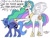 Size: 600x453 | Tagged: safe, artist:mugiwarajm, princess celestia, princess luna, alicorn, pony, crown, female, horn, jewelry, mare, regalia, s1 luna, siblings, sisters