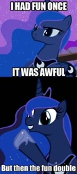 Size: 425x958 | Tagged: safe, edit, edited screencap, screencap, princess luna, alicorn, pony, luna eclipsed, cropped, solo