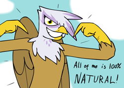 Size: 1276x910 | Tagged: safe, derpibooru import, gilda, griffon, ask, solo, tumblr