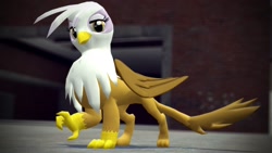 Size: 1344x756 | Tagged: safe, artist:tommopuppy, derpibooru import, gilda, griffon, 3d, gmod, solo