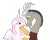 Size: 2573x2061 | Tagged: safe, artist:kaleysia, discord, princess celestia, alicorn, pony, dislestia, female, male, pink-mane celestia, shipping, simple background, straight, younger