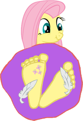 Size: 523x755 | Tagged: safe, artist:legomaniac41, artist:nyax, fluttershy, anthro, 1000 hours in ms paint, feet, fetish, foot fetish, foot focus, simple background, tickling, transparent background