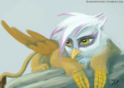 Size: 800x572 | Tagged: safe, artist:raikoh, derpibooru import, gilda, griffon, 30 minute art challenge