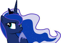 Size: 6000x4210 | Tagged: safe, artist:tamalesyatole, princess luna, alicorn, pony, absurd resolution, simple background, solo, transparent background, vector